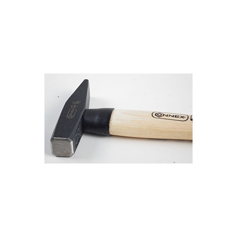 Connex Schlosserhammer 100 g, Holzstiel / Stielschutz / Hammer /