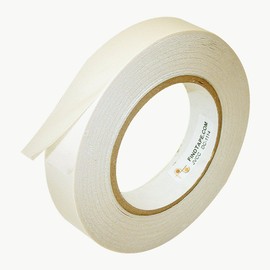 JVCC DC-1114 Double Coated Film Tape (Rubber Adhesive): 12 in. x 60 yds. (Clear)