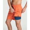 Real Essentials 3 Pack Mens Swim Trunks Bathing Suit Compression