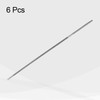 sourcing map 6pcs Chainsaw File, 9/64"(3.5mm) Round Sharpening Hand Files