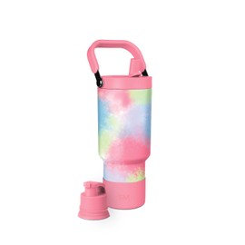 Simple Modern Trek Pivot | 30oz Flip Straw Tumbler with Handle | Water Bottle & Boot | Interchangeable Straw & Chug Lids | Insulated Stainless Steel Jug | Gym Sports Outdoors | Kaleidoscope