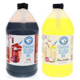 Hypothermias Slush Mix, Choose Your Own Flavors,1/2 Gallon Each, Two Pack, 100% Pure Cane Sugar