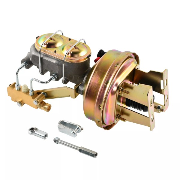gegeracing 8" Zinc Power Brake Booster Conversion Kit Disc/Drum For