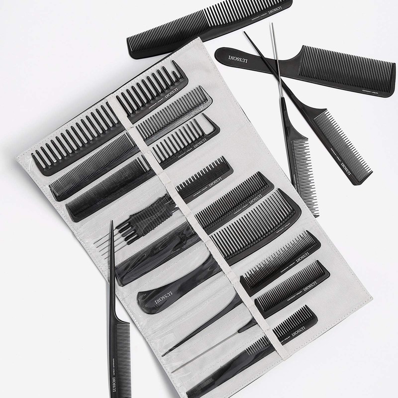 TB TOOLS FOR BEAUTY T4B LUSSONI Pin Tail Comb Antistatic