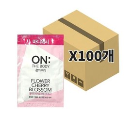 On the Body Body Wash 8ml / 온더바디 바디워시 8mlX100개입(1박스) 소포장 일회용 엘라스틴 린스 8mlX100개입 소포
