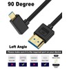 Maxhood Ultra Thin Short Micro HDMI to HDMI Cable 0.3M,