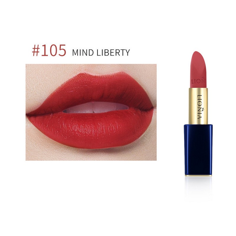 Lionia Velvet Smooth Luxe Lip Color 3.8g, 106 MYSTIC RED