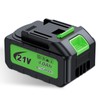 4.0Ah Leaf Blower Battery, Extended Runtime, LED Charge Indicator, Compatible
