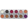 Rouge-/Lidschattenpalette RB mit 12 Farben