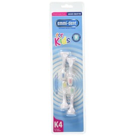 Emident Dedicated Replacement Brush K4, Set of 4