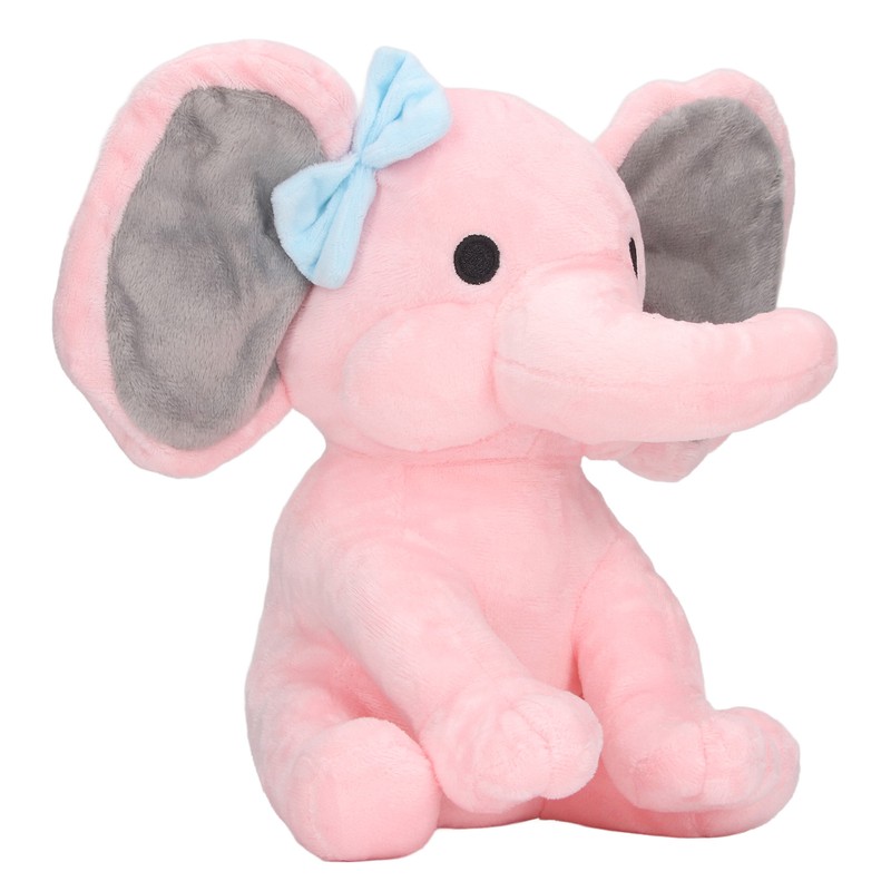 Elephant Plush Toy Multipurpose Cute Safe Comfortable Soft Fluffy Stuffed