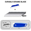 Sonuimy 2-Stage Retractable Ceramic Mini Box Cutter, Safety Box Opener