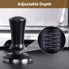 Attsky 58mm Espresso Tamper, Coffee Tamper for Espresso Machine, Espresso