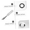 TOVINANNA Essential Makeup Tools 3 Pack Stainless Steel Mixing Palette