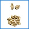 VekAuto 10pcs M8 x 1.25 Thread Brass Straight Grease Nipple