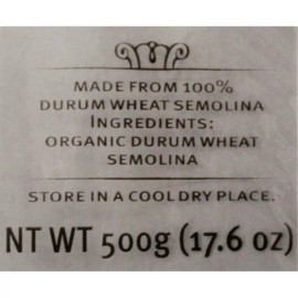 GAROFALO 8 COUNT Garofalo ORGANIC Spaghetti Noodles Pasta Non GMO 8.8 lbs Total Italy