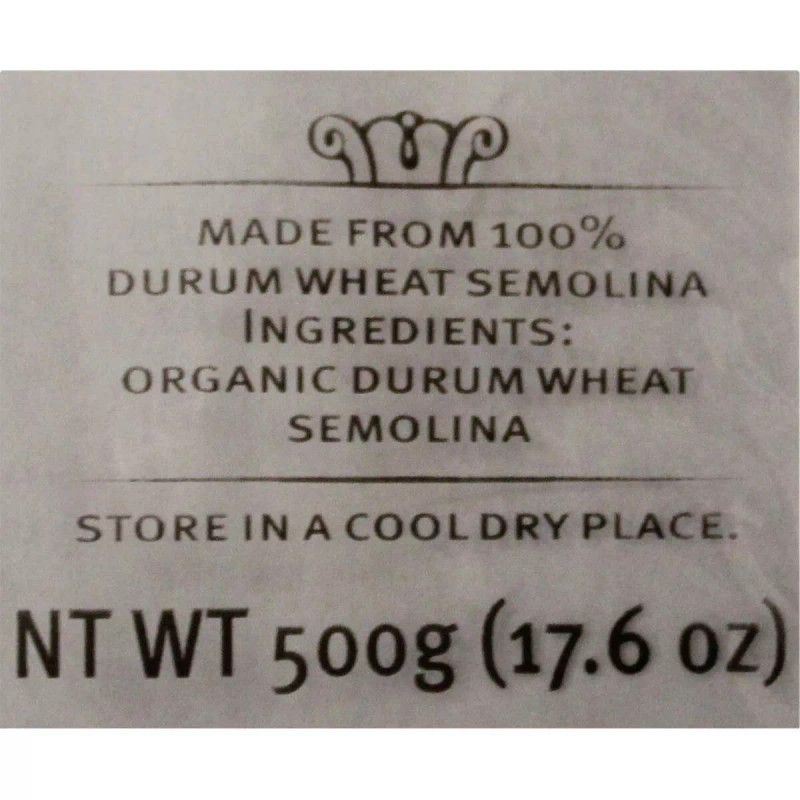 GAROFALO 8 COUNT Garofalo ORGANIC Spaghetti Noodles Pasta Non GMO