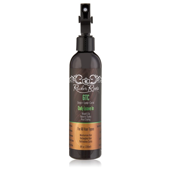 Rucker Roots Daily Leave In Conditioning Spray |Refreshes Curls| Moisturizes Hair|