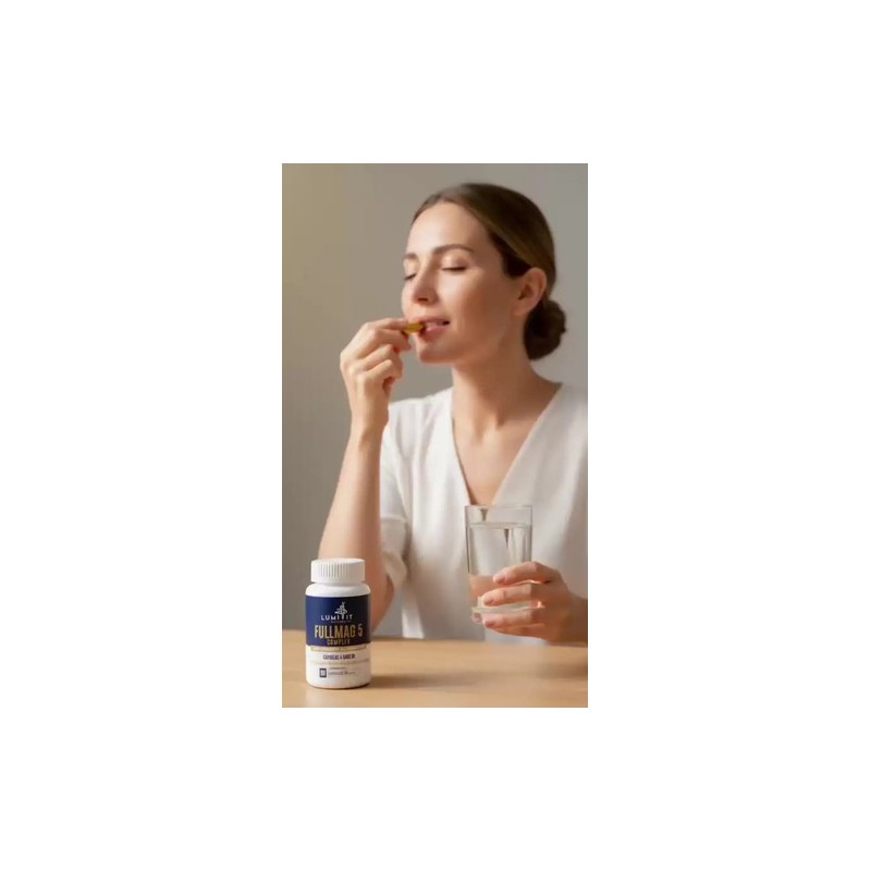 Magnesio Lumivit Fullmag Complex Magnesios Citrato Gluconato Glicinato Malato Vitamina