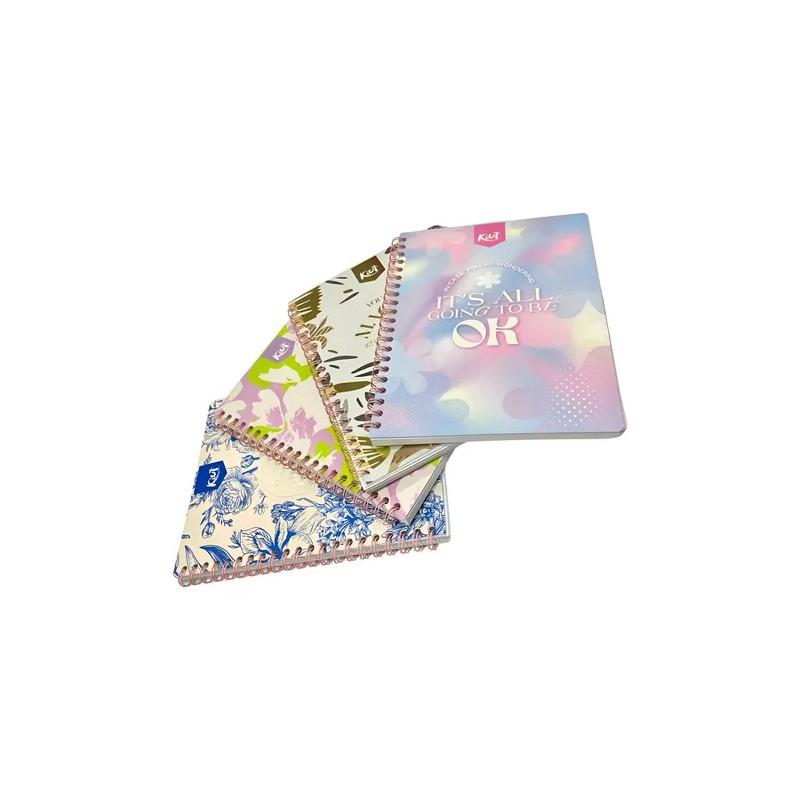 Cuaderno Profesional Kiut Con 100 Hojas Mujer Pack C3
