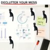 Ouliget Cute Magnetic Hooks for Refrigerator,3D Cat Office Magnets with