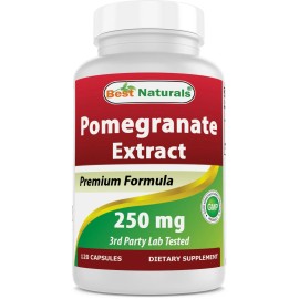 Best Naturals Pomegranate 250 mg 120 Capsules