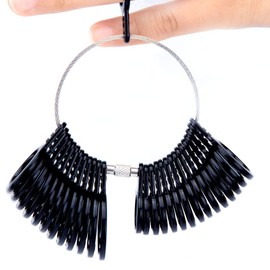 LUTER Professional Ring Sizer Measuring Tool Set of 1 Ring Sizer and 2 Finger Gauges