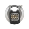 Master Lock 70mm wide Excell zinc discus padlock with shrouded