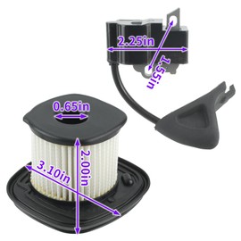 Carbhub 4241 140 4400 Air Filter For STIHL BG56 BG86 BG86C SH86 C blowers with 4241 1306 B Ignition Coil Module