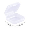 YILANJIN 12PCS Plastic Storage Cases Small Bead Organizers Clear Small