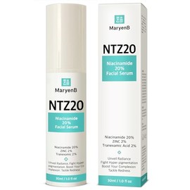 20% niacinamida + 2% ácido tranexámico + suero facial PCA de zinc para tonos desiguales, poros y piel propensa a manchas, suero facial hidratante con 