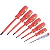 Draper 46540 Fully Insulated Screwdriver Set with Mains Tester, Set