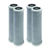 4-Pack Replacement WaterPur CCI10CLW12 Activated Carbon Block Filter - Universal
