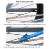 Mimoke Bicycle Chain Gauge Wear Measuring Ruler Mountain Road Bike
