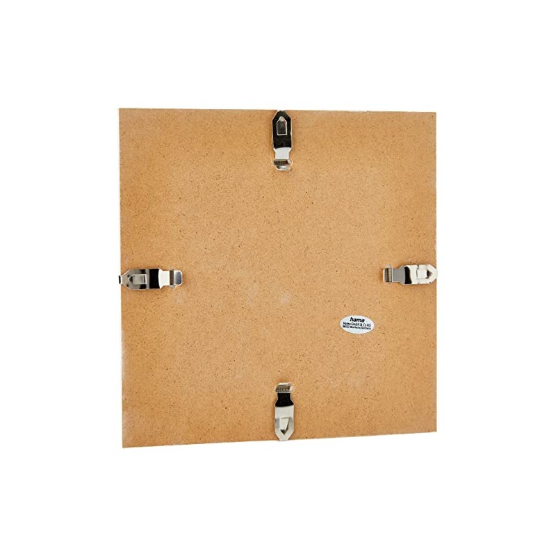 Hama Fotorahmen „Clip-Fixe“ (ohne Rand, 20 x 20 cm, Reflex)