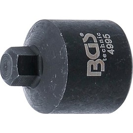 BGS Brake Caliper Hex Socket Insert Bit, Extra Short, 7 mm, 1 piece, 4995