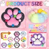 CYJJYZ Pack of 9 Cat Paw Anti-Stress Balls, Funny Cat
