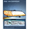 Nilight Headlight Assembly Compatible with 1998 1999 2000 2001 2002