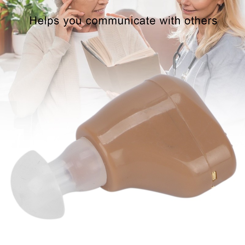Elderly Hearing Amplifier Soft Silicone Rechargeable Ear Sound Enhancer for