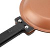 Ceramic Frying Pan Cookware Double Sided Flip Pan Grill Pan