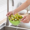 10 Pack 6-inch Mini Plastic Colander, BPA-Free Kitchen Dishwasher Safe