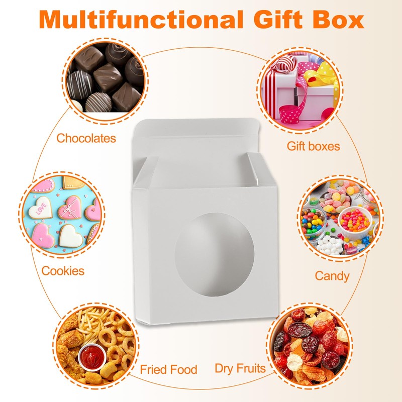 sourcing map 32Pcs Soap Packaging Boxes 3x3x1.2 Inch Kraft Soap