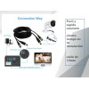 Cable Siames Coaxial 10 Mts Para Camara Video Voltaje