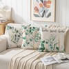 Jayusaror Spring Cushion Cover, 45 x 45 cm, Green Eucalyptus