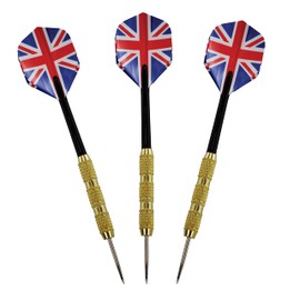 Karella Steel Dart Blister 18 g Iron Darts with Shaft and Flights