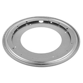Ticfox 12-Inch Lazy Susan Hardware，360° Swivel Base Dual Ball Bearings Heavy-Duty Galvanized Steel Bearing with Screws Included，for TV Stands, Chairs Tables