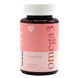 CARO FIT | Omega 3 de Salmón de Alta Potencia 2400 mg - 1740 mg EPA y DHA mas Vitamina E | Cápsulas Blandas Sin Olor para Salud Cardiovascular y Cerebral, Antiinflamatorio Natural | Suplemento Natural Sin Gluten - 60 Cápsulas