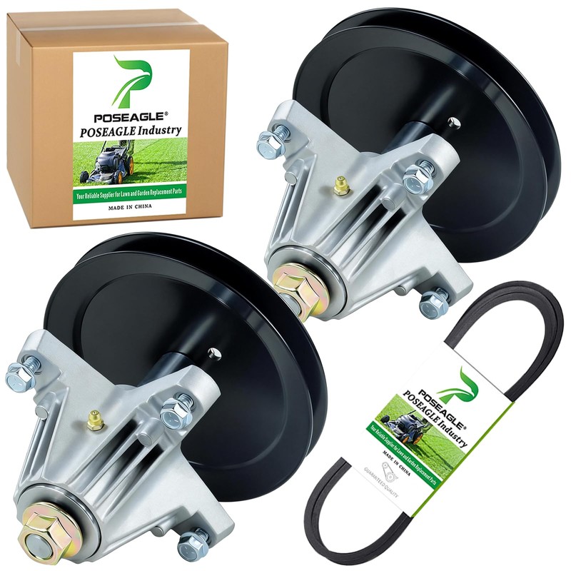 POSEAGLE 2 Pack 918-04865A Spindle Assembly Kit with 954-04219 Belt