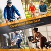 Bike Seat Noseless Wide Comfort Men Women Bicycle Saddle for