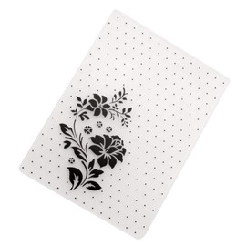 SUPVOX Embossing Folders Craft Dies Plastic Floral Leaves Template Stencil Folder for Album Scrapbooking Paper Card Craft Decor